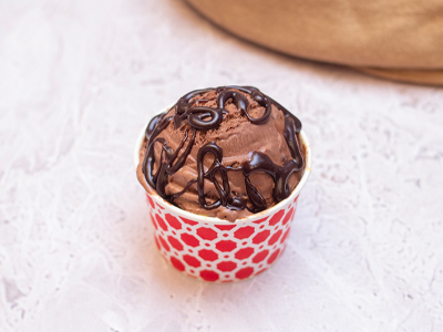 Chocolate Ice Cream Scoop