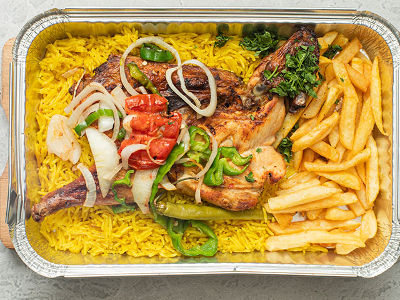 Syrian Half Grilled Chicken