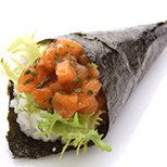 Spicy Salmon (1 cone)