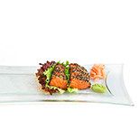 Sesame Salmon Sashimi