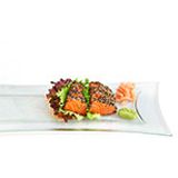 Sesame Salmon Sashimi