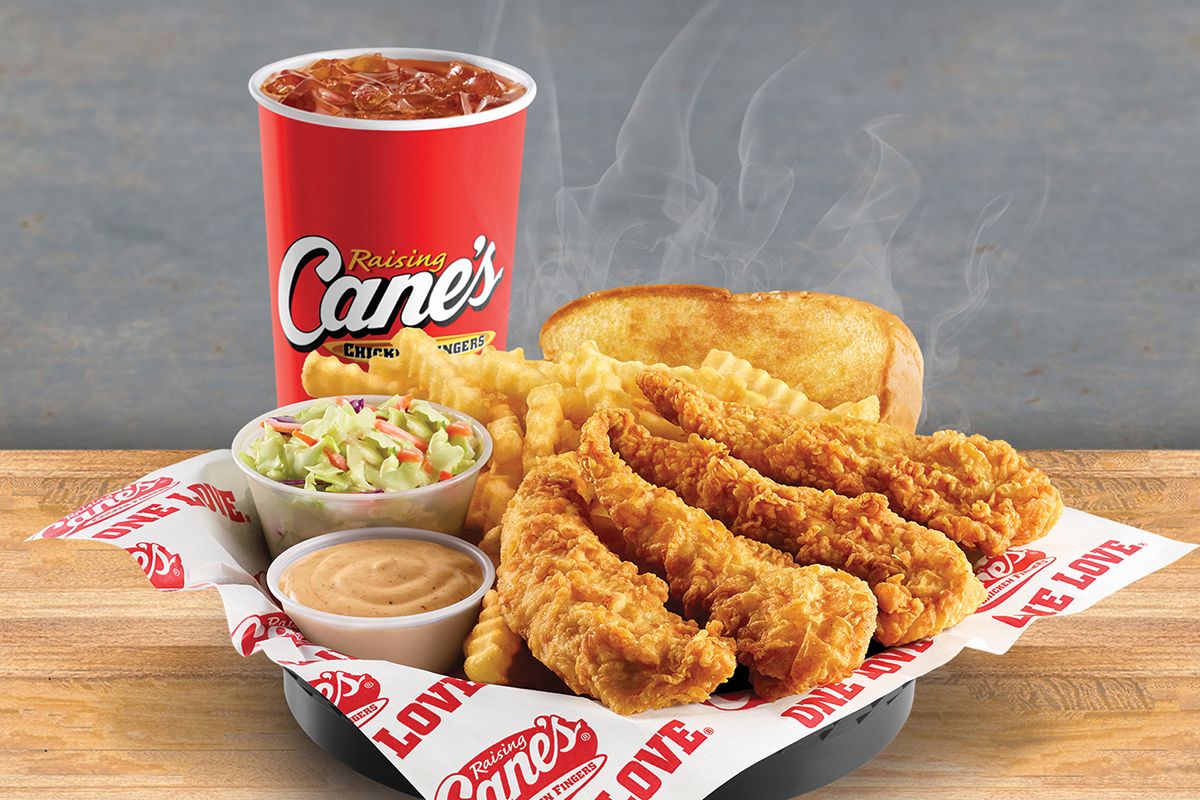 Raising Cane's delivery service in UAE Talabat