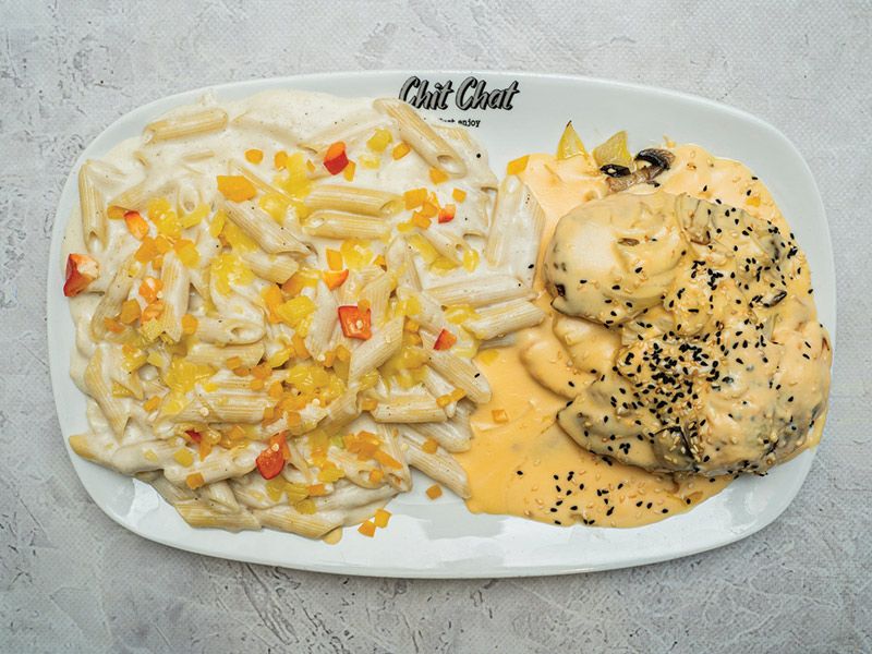 Open Face Grilled Chicken Platter