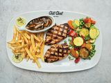 Grilled Chicken With Mushroom Sauce Platter