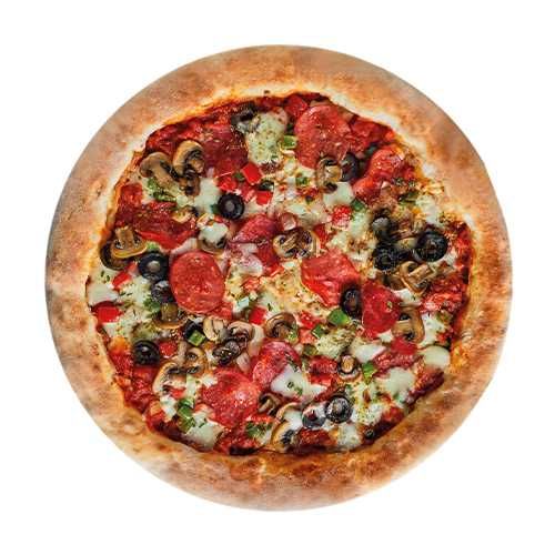 Double Meat & Cheese Pizza