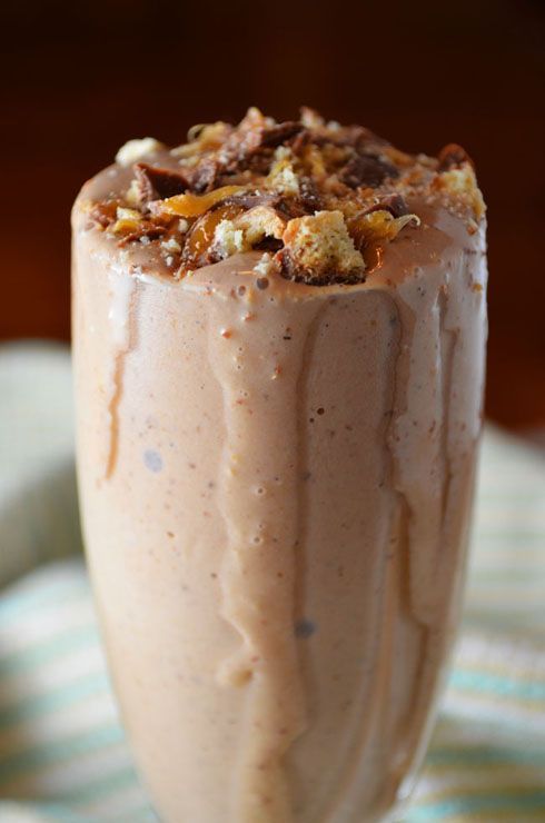 Twix Chocolate Milkshake