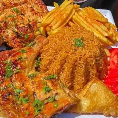 Half Chicken And Two Thighs Meal