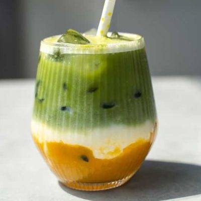 Matcha Mango Frappe