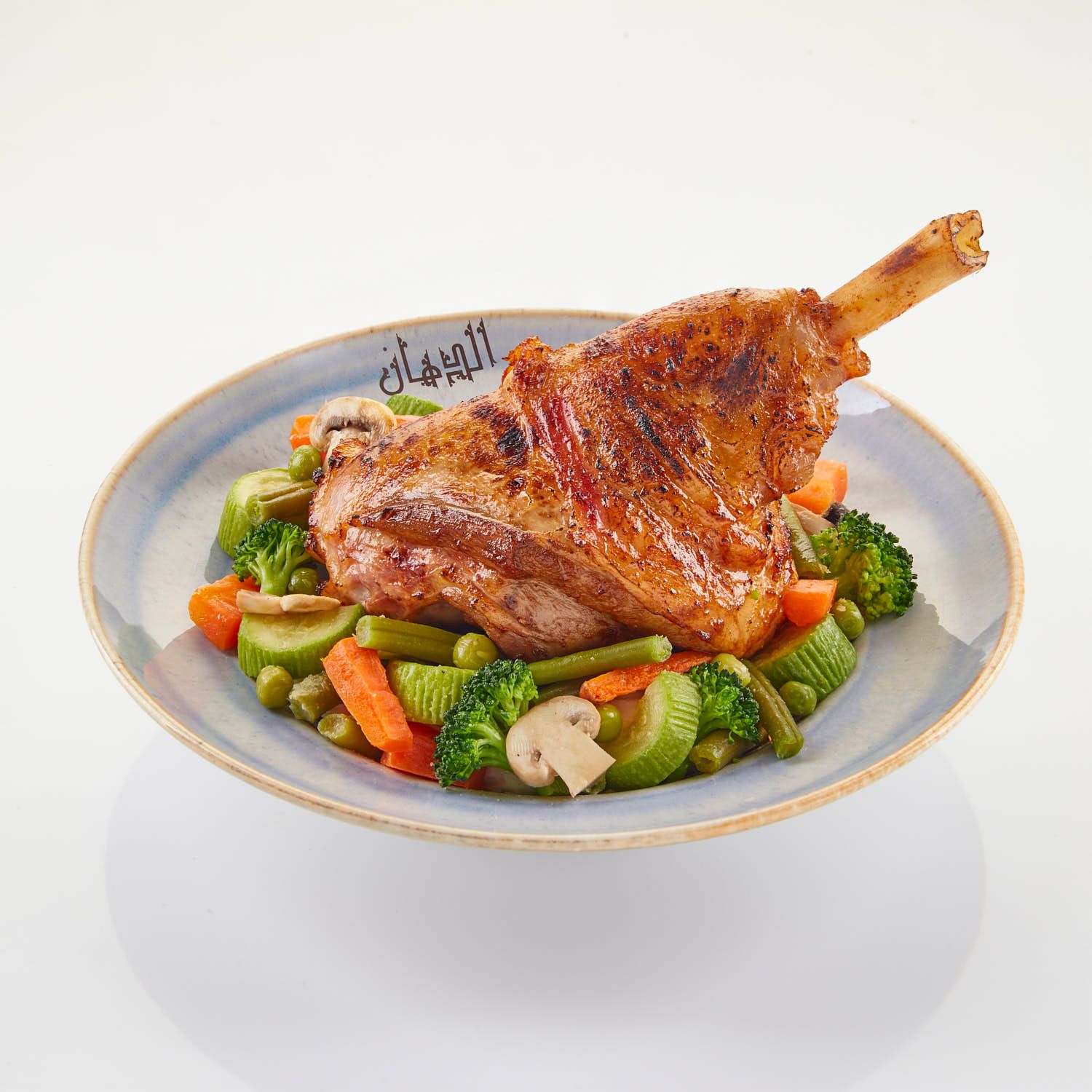 Oven Baked Shank With Vegetables