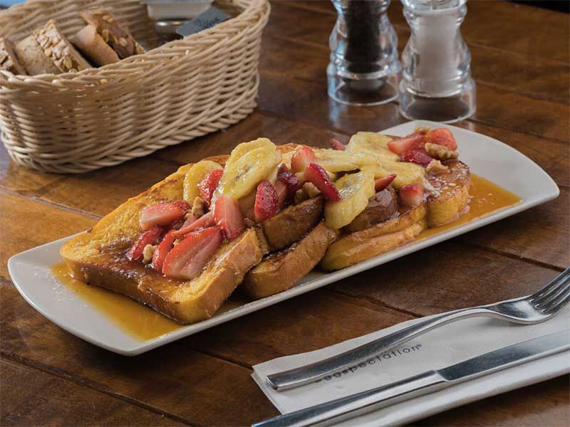 Flambé French Toast