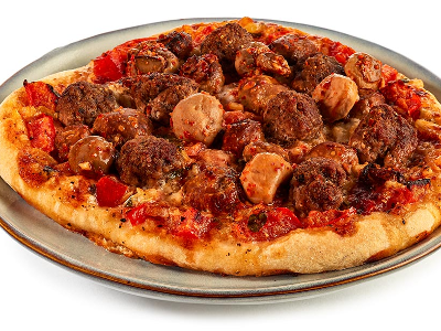 Minced Meat Pizza