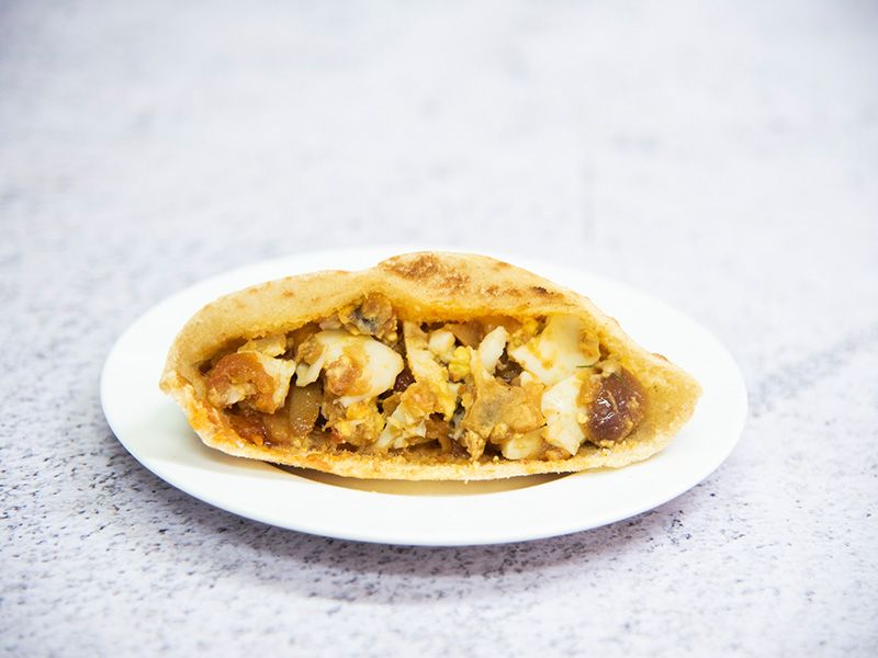 Eggs With Mesakaa Sandwich