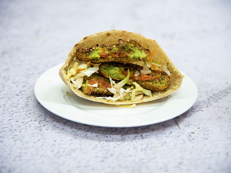 Stuffed Taamia Sandwich