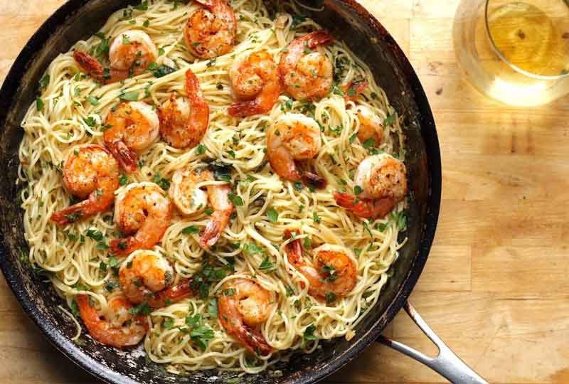 Fettuccine Seafood Pasta