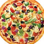 Vegetarian Pizza - Pan