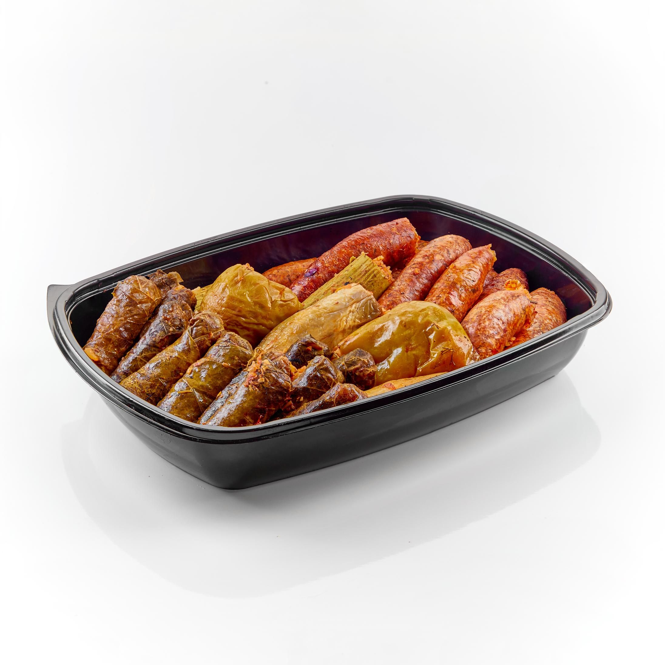 Mombar Mahash And Grape Leaves