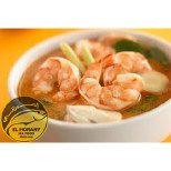 Orzo with Shrimp Soup