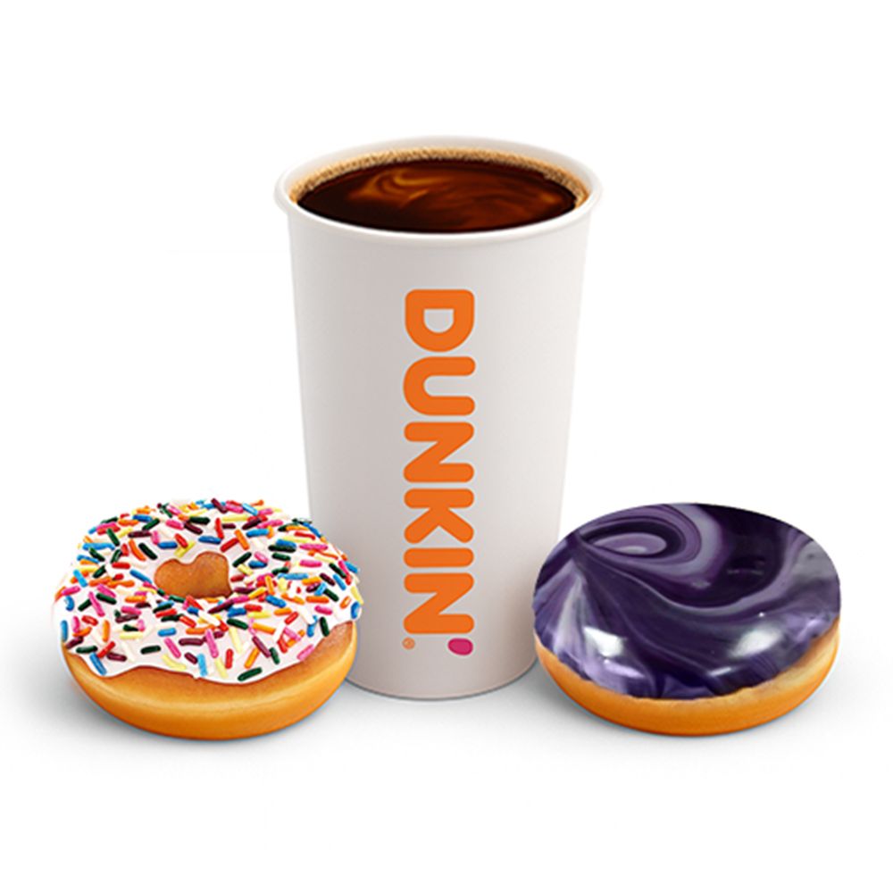 2 Donuts & Drink Medium