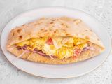 Omelette Eggs With Nuts Sandwich