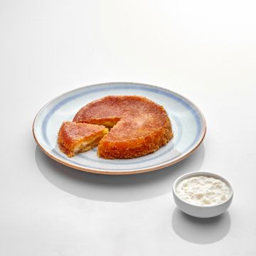 Konafa Tray With Cream