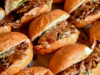 Shawerma Meat Sandwich