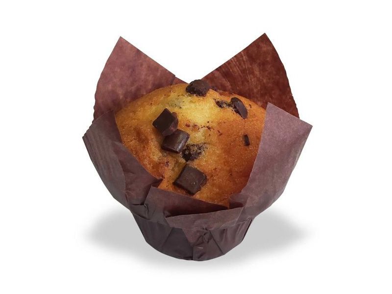 French Plain Muffin With Chocolate Chunks