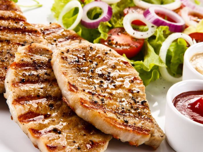 Grilled Chicken Breasts Meal