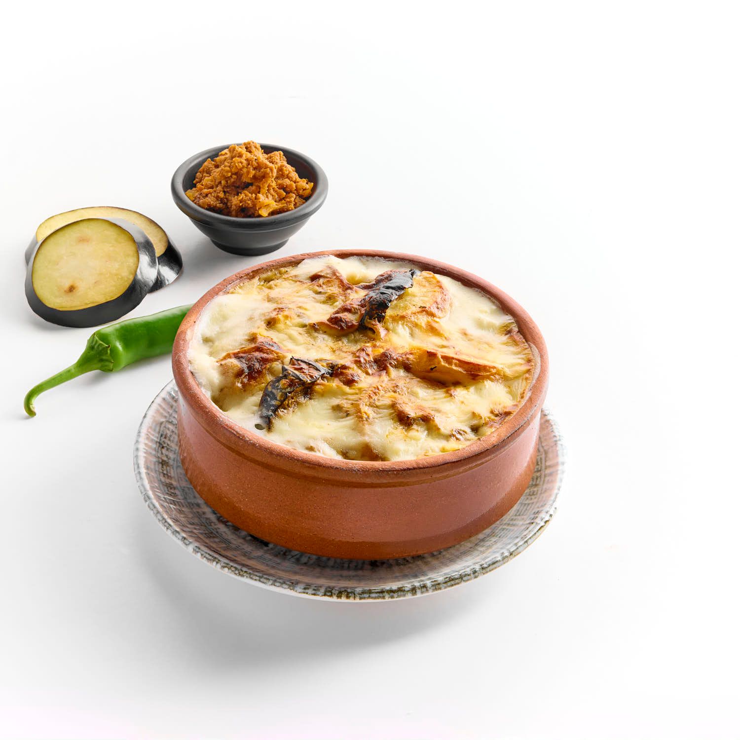 Moussaka With Bechamel And Minced Meat