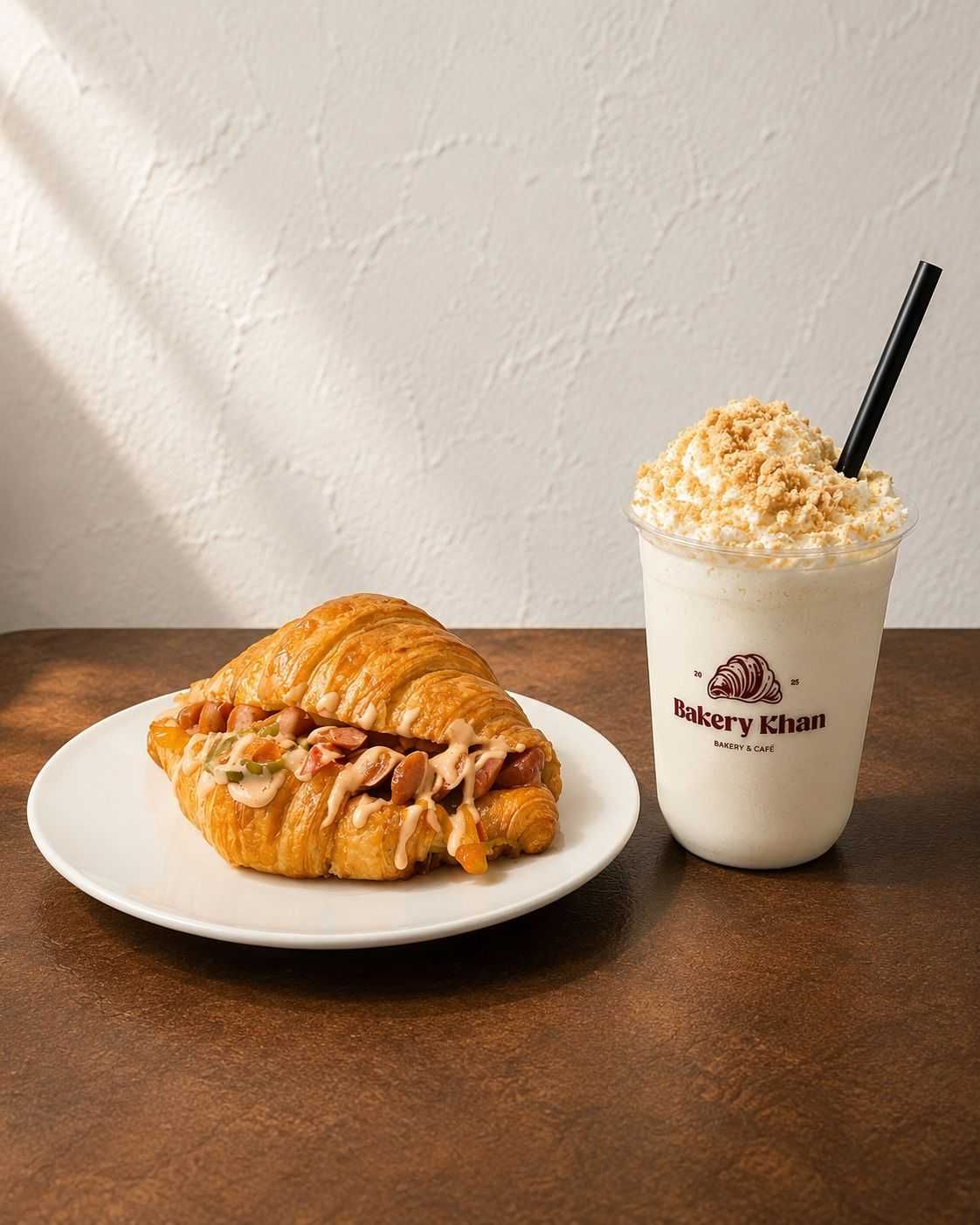 White Chocolate Cream And Mexican Hot Dog