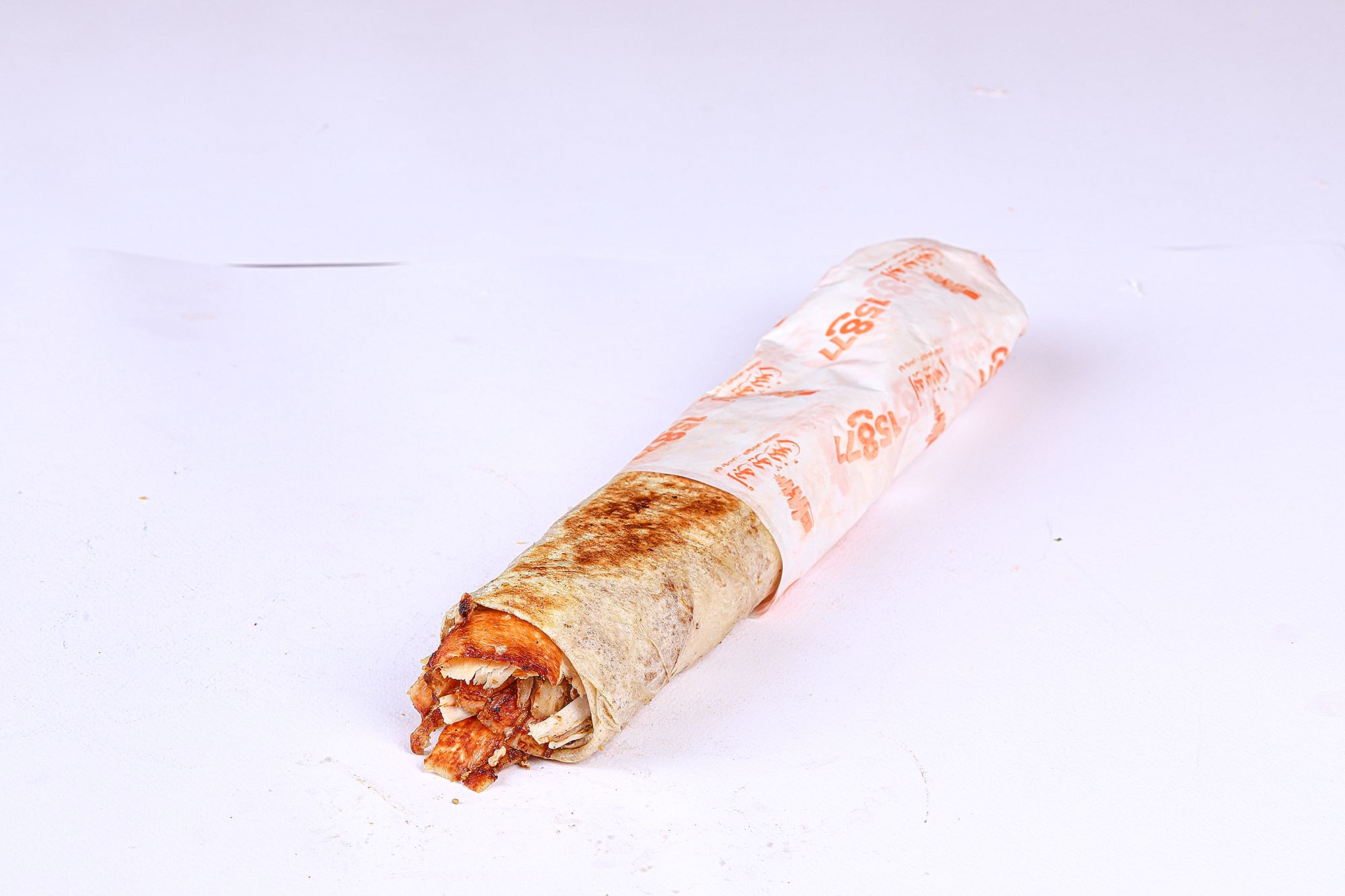 Chicken shawarma mozzarella sandwich