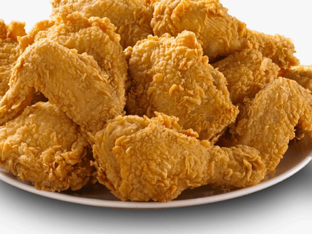 2 Fried Chicken Pieces