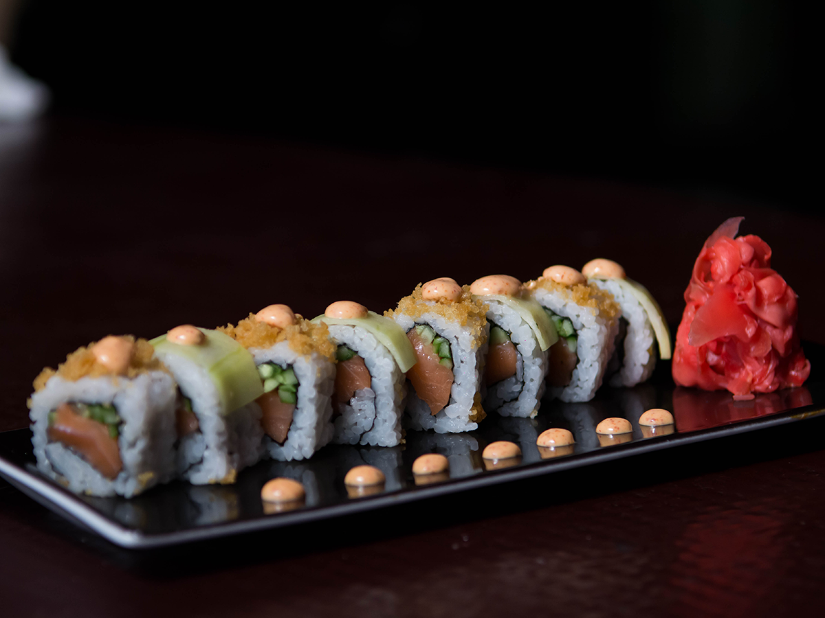 Shrimp and Salmon Roll