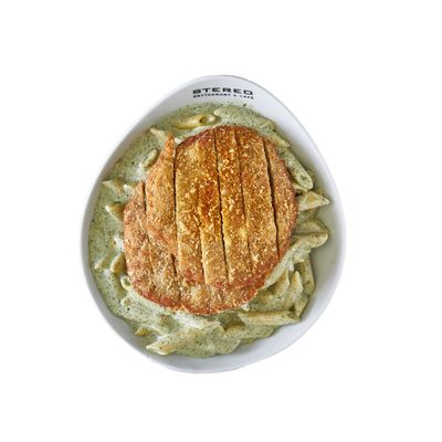 Country Chicken Burger Pasta