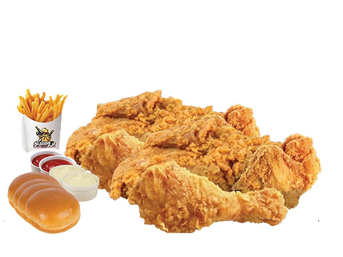 8 Broasted Chicken pieces