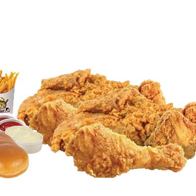 8 Broasted Chicken pieces