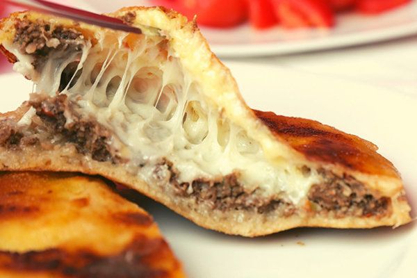 Cheddar cheese hawawshi