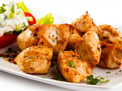 Shish Tawook platter