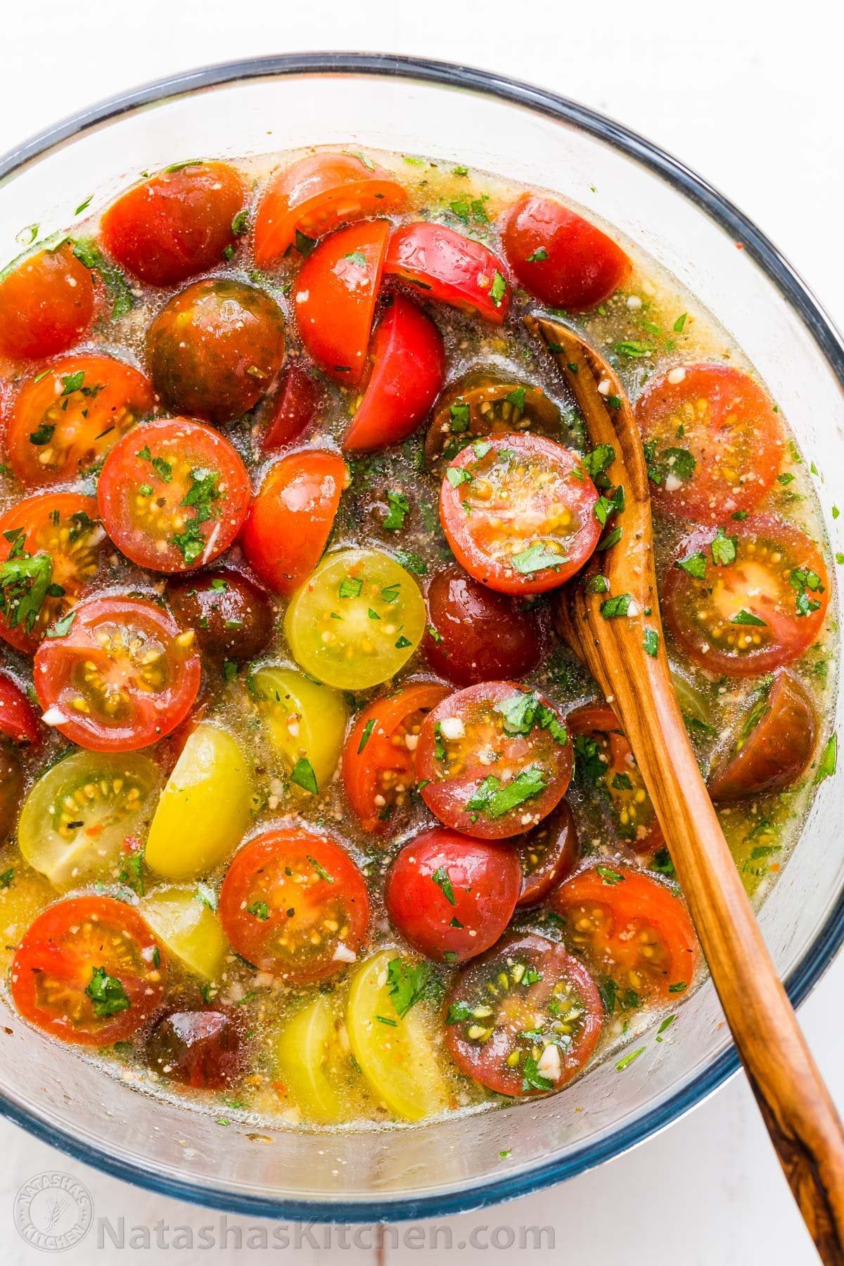Marinated Tomato Packet