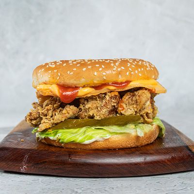 Smoked Crispy Burger