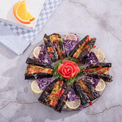Pickled Eggplant With Garlic And Lemon