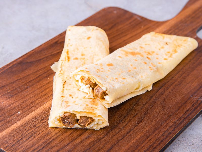 Oriental Sausage With Cheese Saj