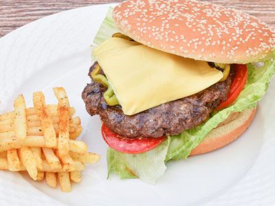 Original Beef Burger Sandwich