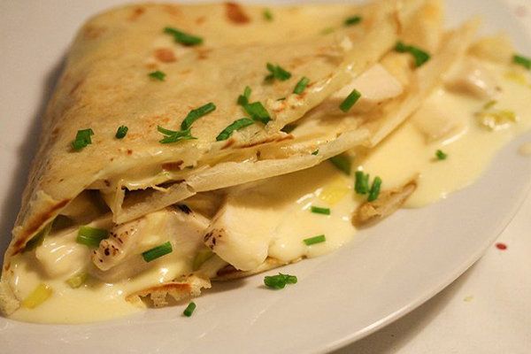 Mushroom Crepe
