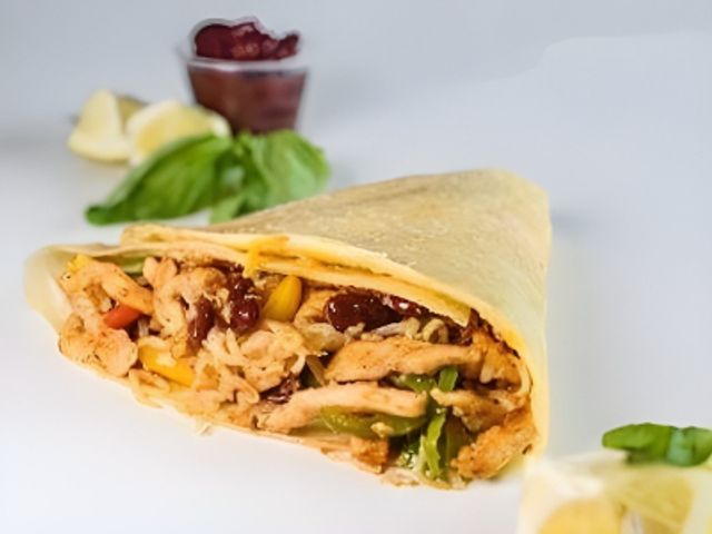 Chicken Shawerma Crepe