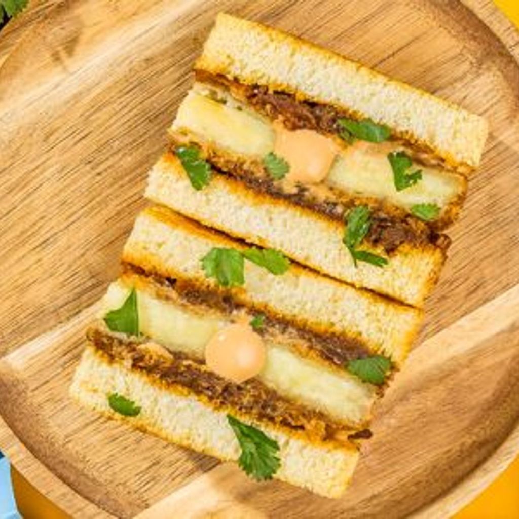 Halloumi Katsu Sando