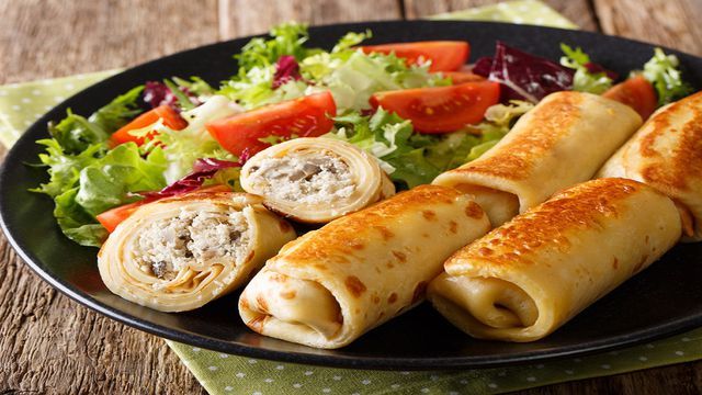 Ala Greek Chicken Crepe