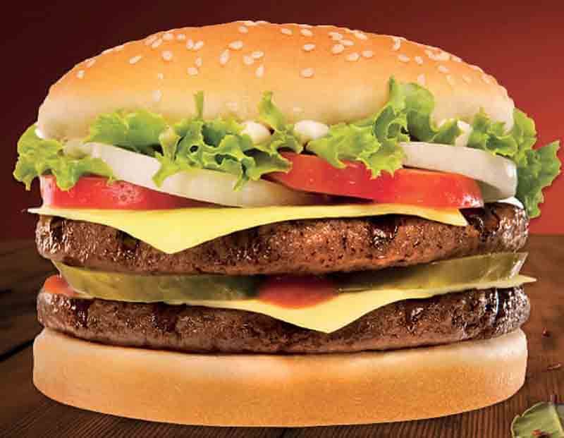 Beef Double Burger