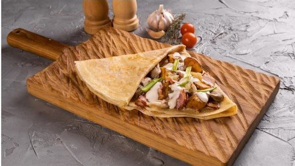 Chicken Mushroom Crepe