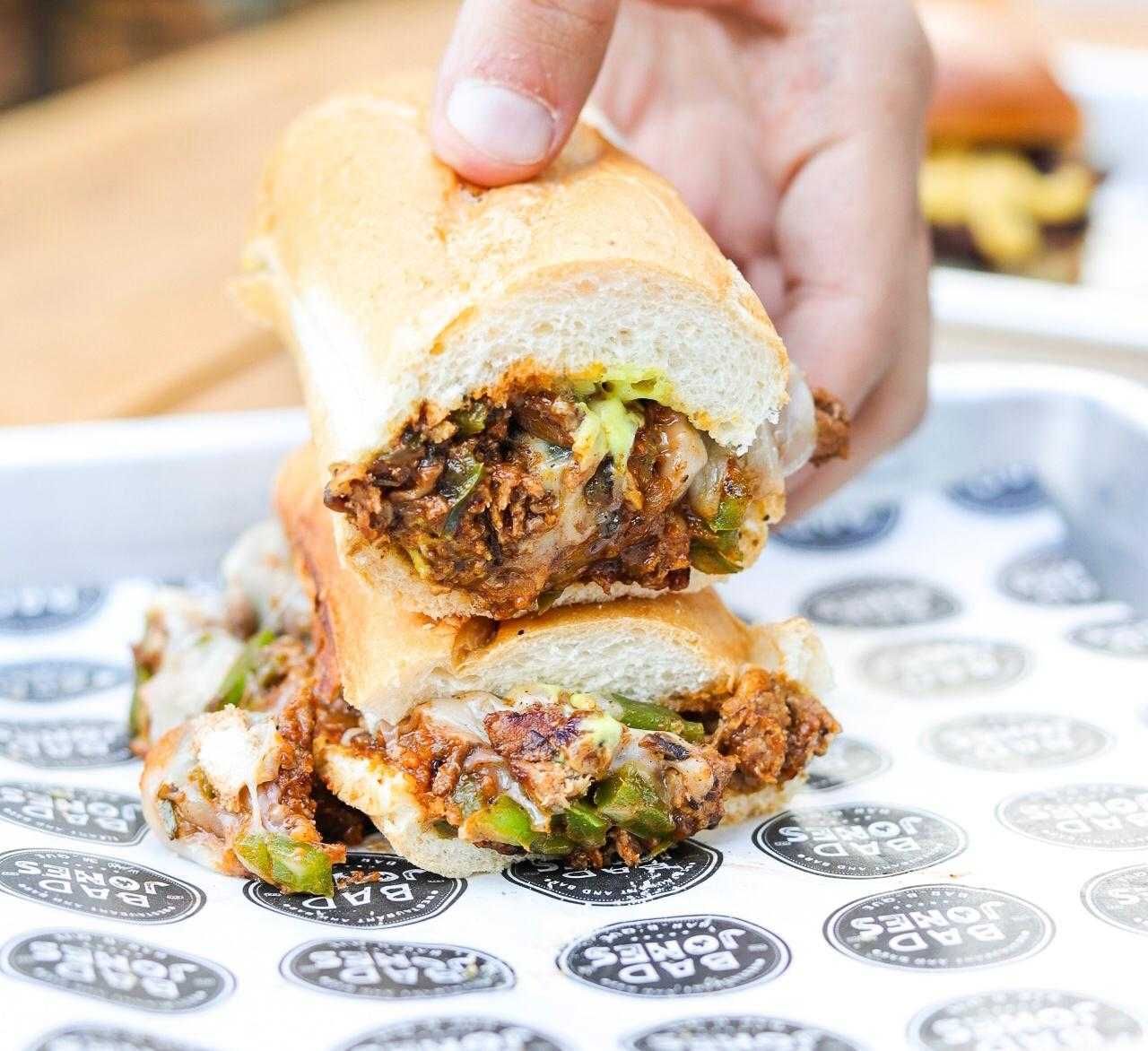 Philly cheesesteak sandwich ( The Signature )
