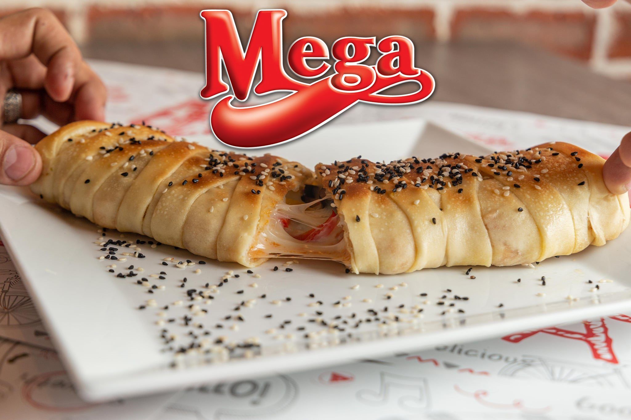 Pepperoni stromboli